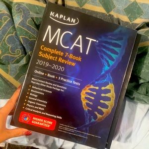 Kaplan MCAT review books